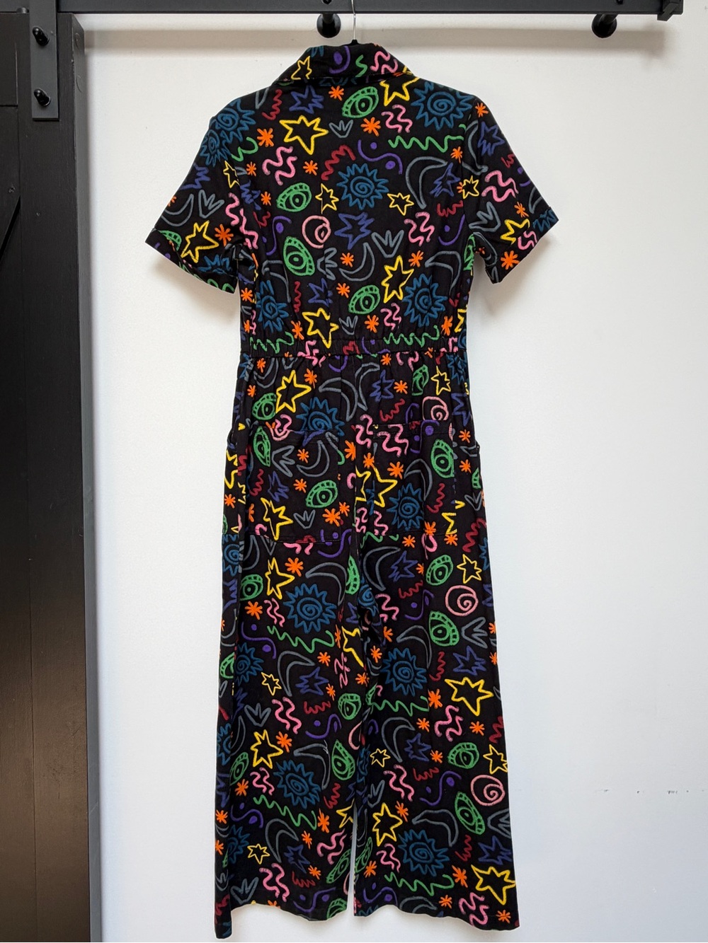 NWT - Lucy & Yak Ragan Organic Cotton Jumpsuit in Apollo Print - UK 12 / US 8 - Picture 12 of 15